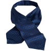 English Blue Paisley Madder Silk Cravat