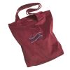Brick Red Corduroy Shopper Bag
