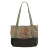 Havana Herringbone Tweed Shopper Bag