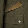 Olive Green Moleskin Paddock Jacket