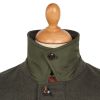 Green Harold Wool & Cashmere Waterproof Coat