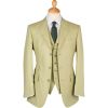 Light Green Linen Waistcoat