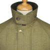 House Check Tweed Field Coat