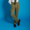 Firley Herringbone Tweed Trousers