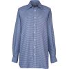 Blue Gingham Flannel Shirt 