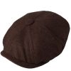 Brown Tweed Redford Curved Cap