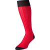 Red Long Kew Cotton Sock