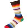Red First XV Stripe Cotton Sock
