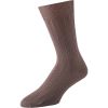 Taupe Calf Pennine Merino Wool Sock