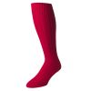 Red Merino Long Country Sock