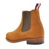 Dukes for Cordings Tan Suede Chelsea Boot 