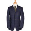 Blue Beeston Check Tweed Jacket