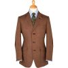 Brown Havana Livingstone Linen Jacket