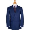 Blue Double Breasted Bucklers Blazer