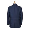 Navy Linen Barcombe Jacket