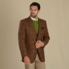 Rust Langholm Check Tweed Jacket 