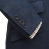 Navy Wicklow Linen Jacket