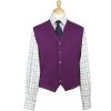 Purple Merino Waistcoat