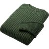 Loden Chunky Lambswool Crewneck