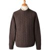 Mid Brown 6 Ply Geelong Cable Jumper