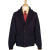Navy 4 Ply Cashmere Cardigan