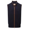 Schoffel Navy Orkney Merino Gilet | Men's Country Clothing | Cordings
