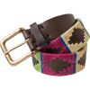 Green and Pink  Argentinian Polo Belt