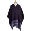 Purple Scottish fairisle shawl