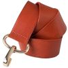 Tan Leather Adjustable Belt