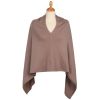 Brown Nepalese Cashmere Poncho