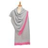 Pink Tipped Nepalese Cashmere Scarf