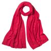 Coral Lace Knit Cashmere and Wool Scarf