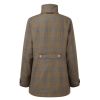 Brown Schoffel Cavell Tweed Field Coat