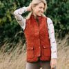 Rust Microfibre Baleno Quilted Paddock Gilet