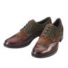 Brown Leather and Suede Brogues
