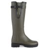 Dark Green Le Chameau Lady Vierzonord Lined Boots