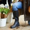 Black Le Chameau Giverny Jersey Lined Boots