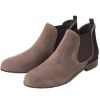 Taupe Suede Chelsea Boot 