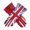 Leather Union Jack Gloves