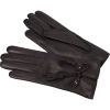 Black Leather Tassel Gloves