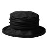 Black Annabel Wax Hat 