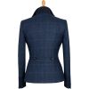 Eton Navy Chelsea Tweed Jacket