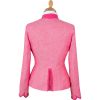 Pink Linen Austrian Nehru Jacket