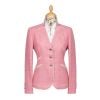 Pink Hursley Check Nehru Jacket