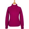 Pink Geelong Chunky Roll Neck