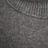 Mid Grey Possum Cowl Neck Sweater