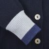 Navy Cashmere Cardy Jacket