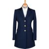 Navy Carlisle Short Classic Coat