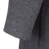 Grey Double Breasted Wool Pea Coat