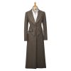 T.Ba Pocket Detail Tweed Coat